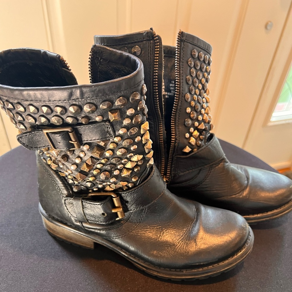 Steve madder studded booties